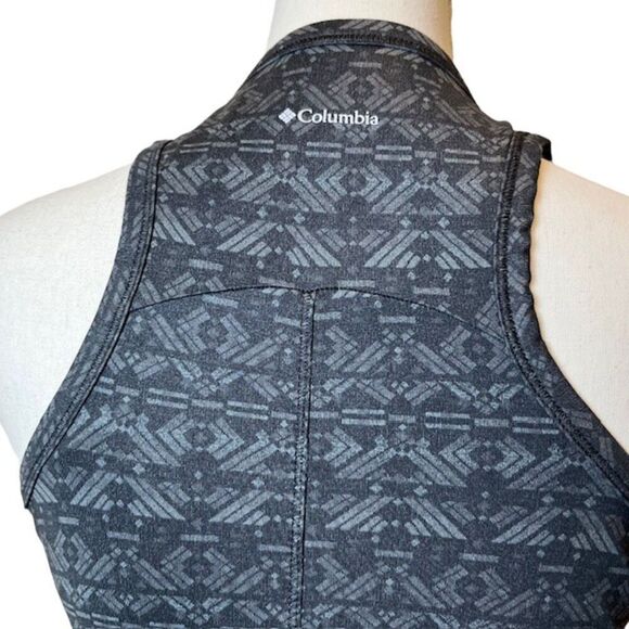 Columbia Omni-Wick Women's Athletic Dress with Built in Bra Black Gray Print XS - Picture 4 of 10